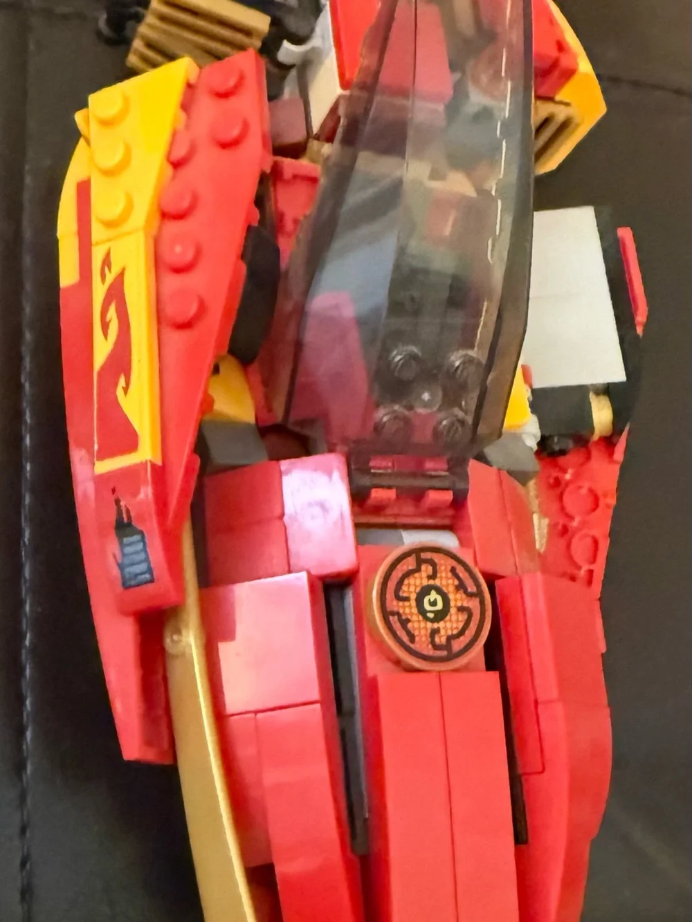 LEGO Ninjago Red and Black Katana V11 Vehicle Set
